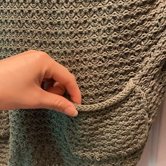 Knitted sweater with front pockets, xxs - Picture 3 of 3